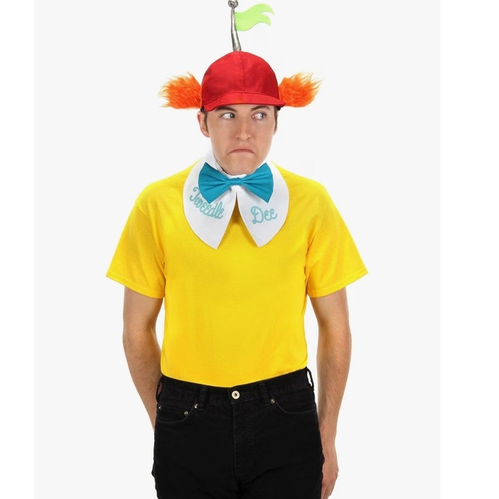 Disney Alice in Wonderland Tweedle Dum Tweedle Dee Costume Kit one size
